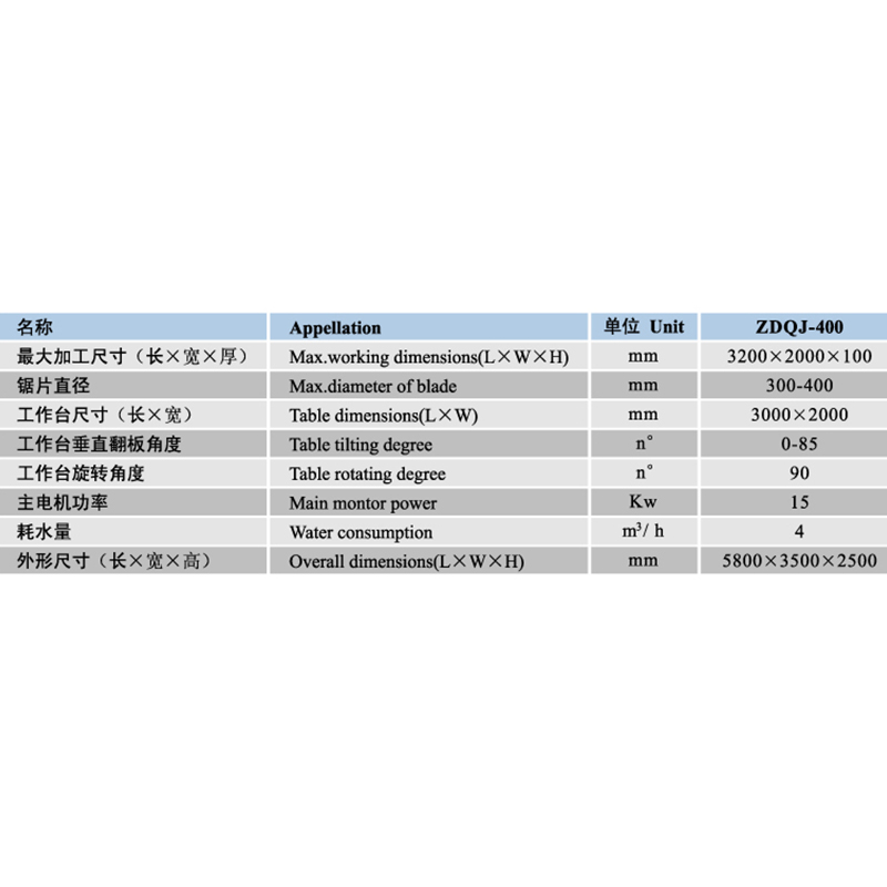 ZDQJ-400 Bridge Cutting Machine